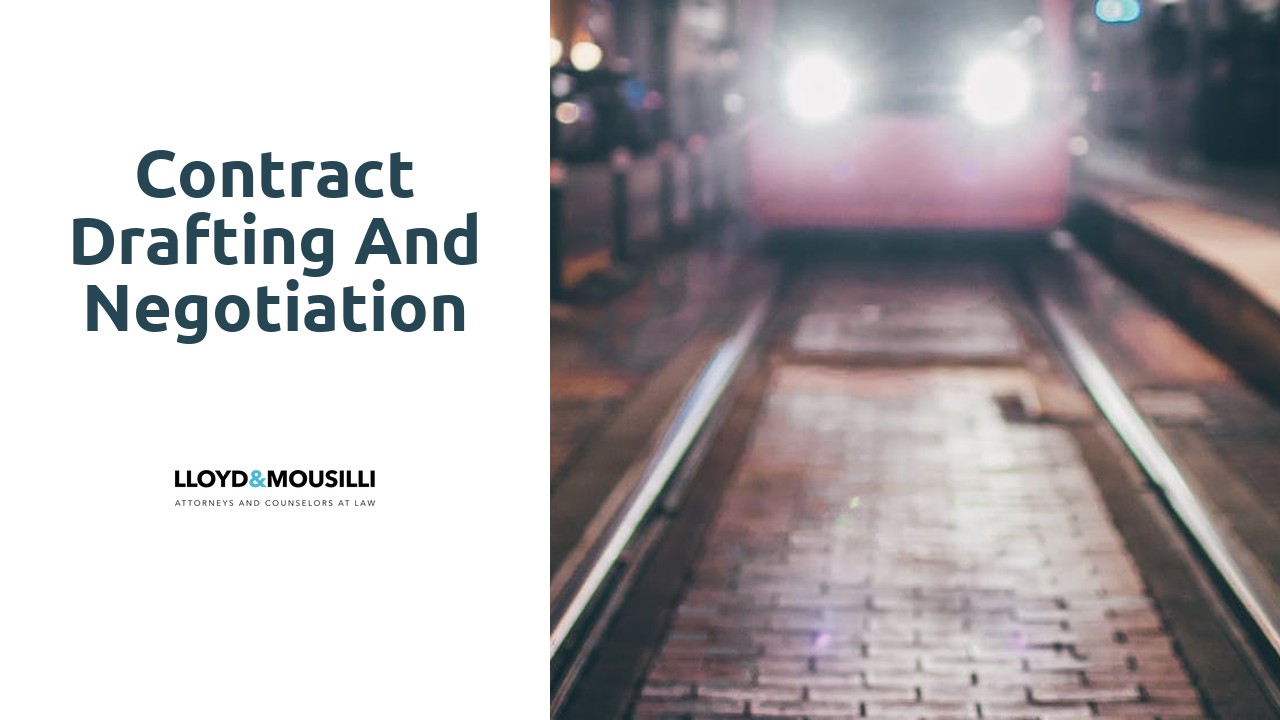 Contract Drafting and Negotiation